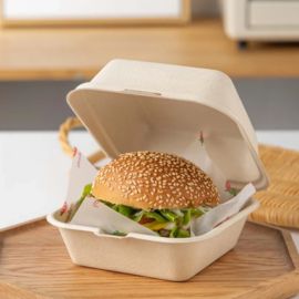 Bamboo Fiber Hamburger Box