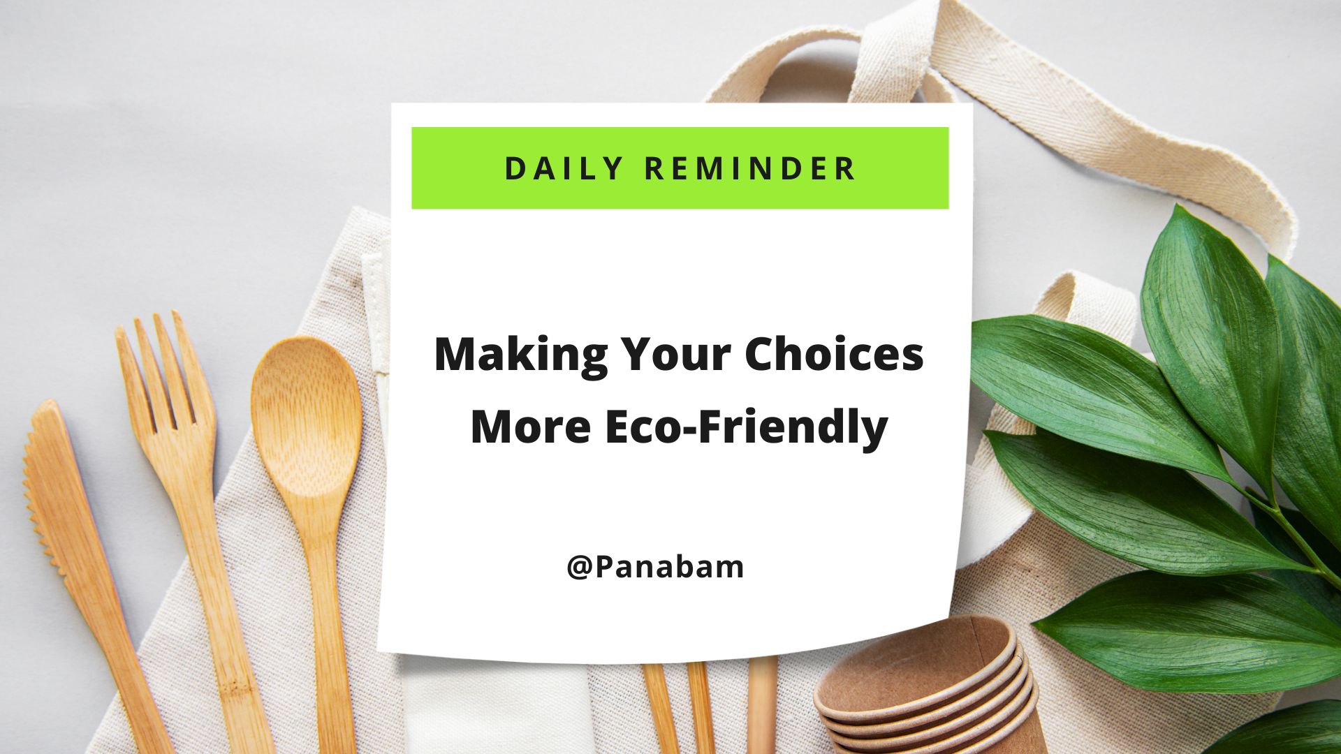 Eco-friendly bamboo cutlery and tableware for sustainable living