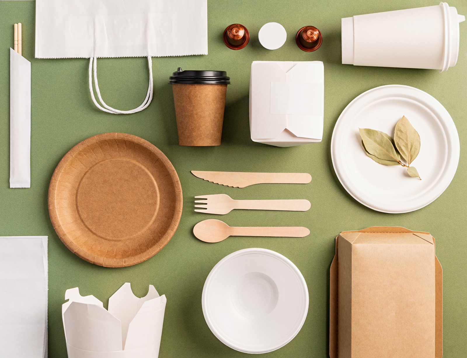 Eco-friendly disposable tableware and packaging